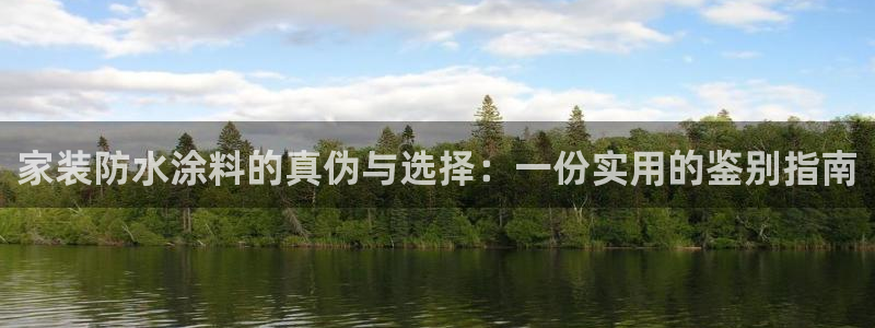 和记旗舰厅：家装防水涂料的真伪与选择：一份实用的鉴别指南